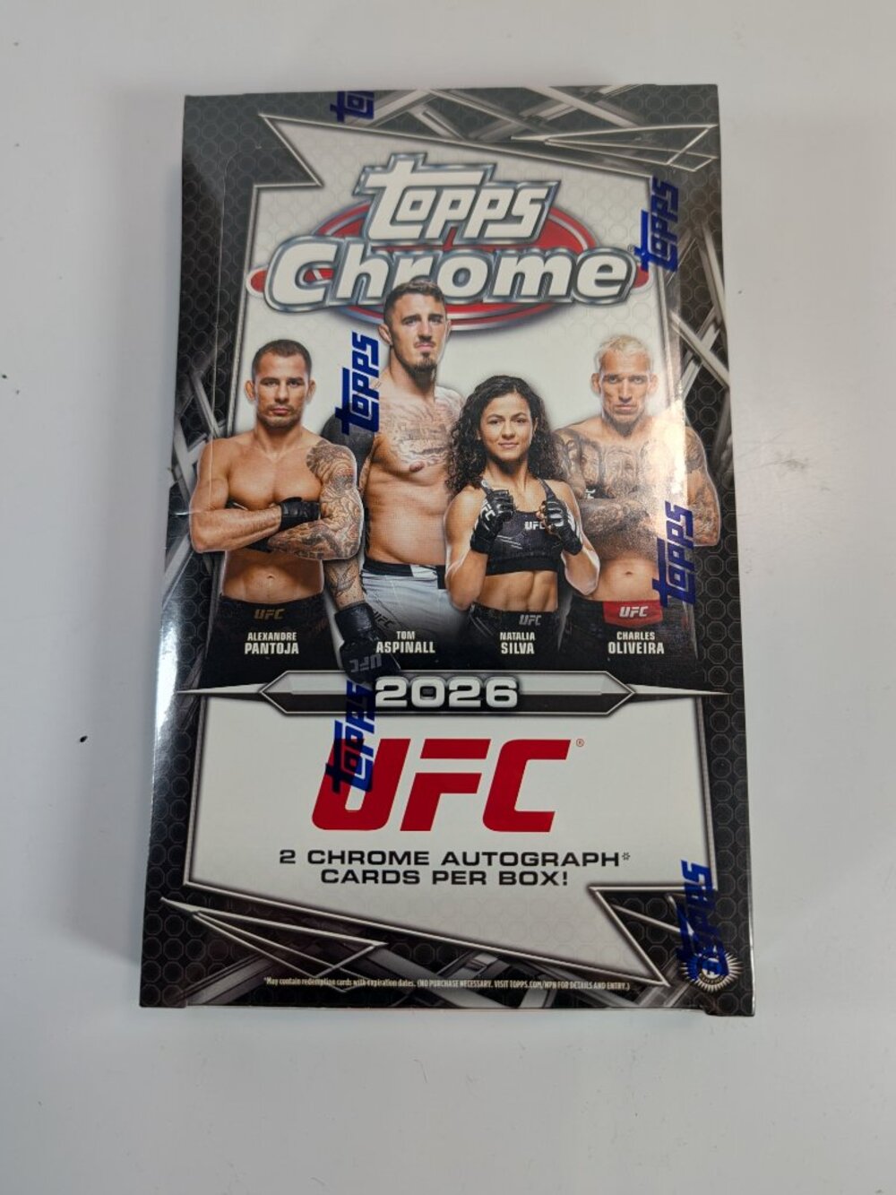 2026 Topps Chrome UFC Hobby Box New/Sealed in hand and ready to ship